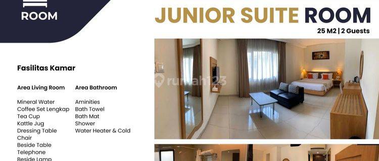 Jual hotel bintang 3 masih oprasional sayap jl. Riau Bandung 1