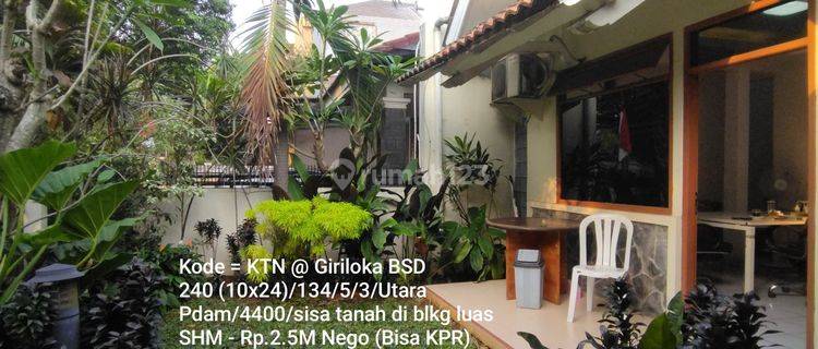 Rumah Asri Di Cluster Favorite Di Giriloka Bsd 1