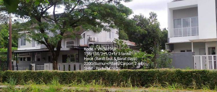 Rumah hook luas di lokasi bagus @Regency melati mas 1