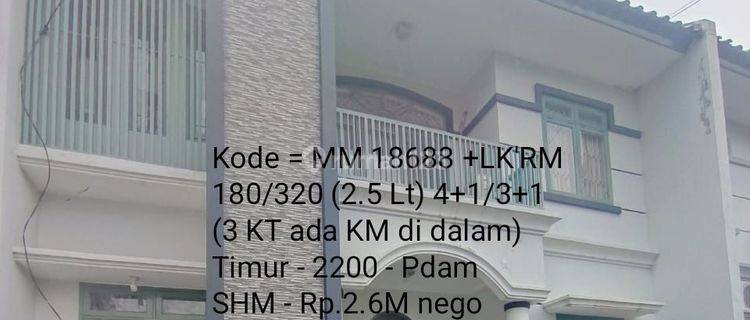 Rumah di lokasi sangat bagus @ Regency melati mas 1