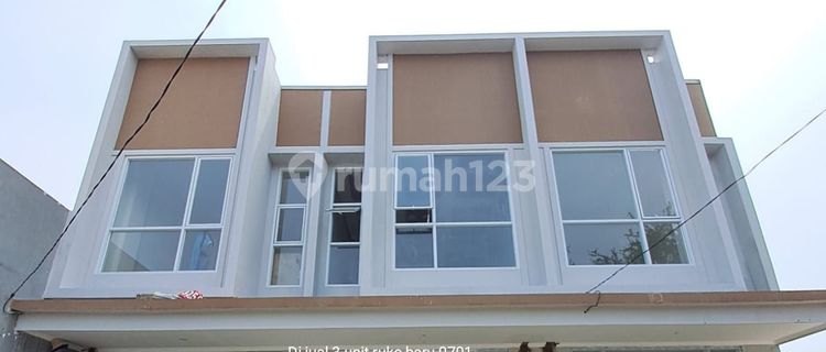 3 units of brand new 2-story shop houses in a strategic location @Villa Melati Mas 1