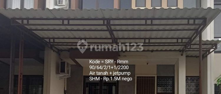 Rumah 2 lantai bagus siap huni di Regency melati mas 1