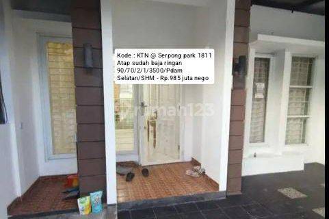 Rumah Siap Huni Harga Murce @serpong Park Tangsel 1