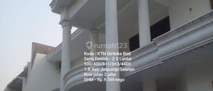 Rumah Mewah Luas Di Cluster Favorite Giriloka Bsd 1