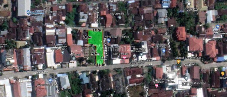 Tanah Tengah Kota Cocok Untuk Usaha di Cendana  1