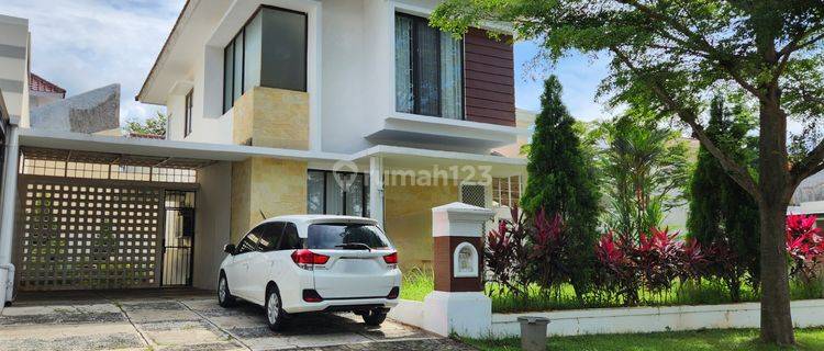 (full Furnish) Lt 300m2 Graha Taman Bunga Bsb City 1