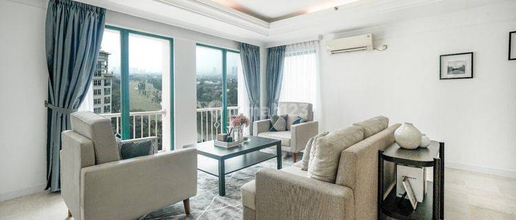 Apartment 2+1 Bedroom Fully Furnished View Golf Dekat Jis Dan Pim 1