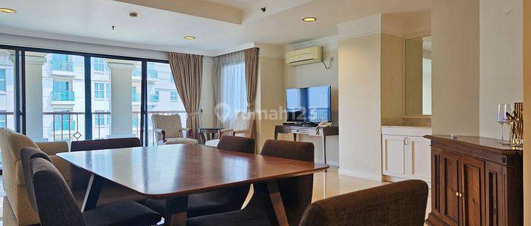 Apartment 3 Bedroom Fully Furnished View Golf Dekat Jis Dan Pim 1