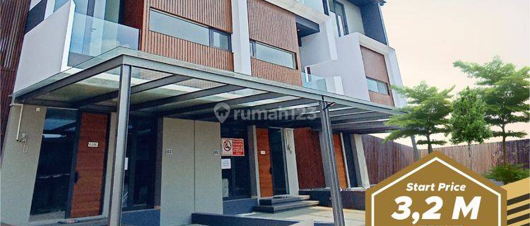 Rumah Baru 4 Lantai SHM di Townhouse tlagabodas residence 1