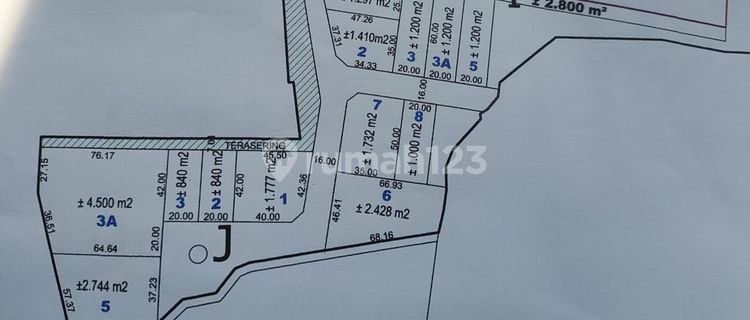 Tanah siap bangun di Kawasan industri candi HGB 1200 m² 1