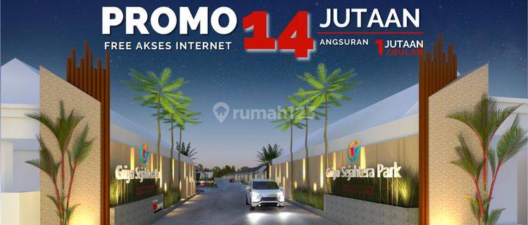 RUMAH 14JTAN ANGSURAN FLET 1JTAN DI GSP SUKOLILO 1