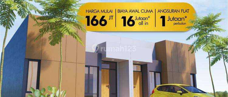 RUMAH SUBSIDI DI GRIYA CUNDAMANI ANGSURAN FLAT 1JTAN PERBULAN 1