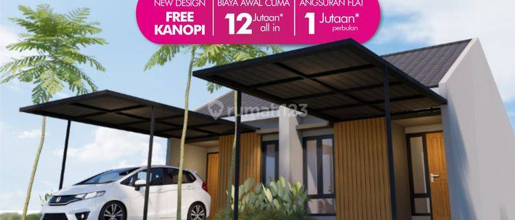 RUMAH 12 JUTAAN FREE KANOPI DI NGUTER SUKOHARJO 1