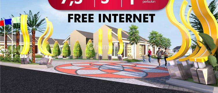 PROMO MERDEKA RUMAH 7,5 JUTAAN FREE INTERNET DI GSP MOJOPURNO 1