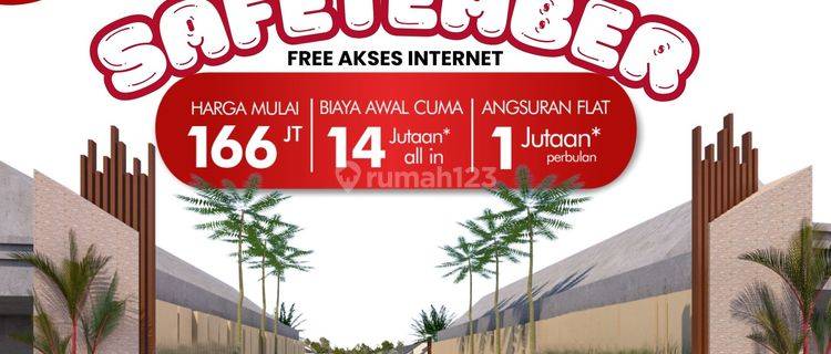 Promo Safetember Rumah 14JUTAAN Di Jiwan  1