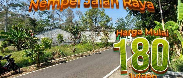 TANAH MURAH NEMPEL JALAN ASPAL DEKAT UNWAHAS GUNUNG PATI 1