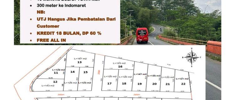 Free of Charge Land Near Gunung Pati Hospital 1