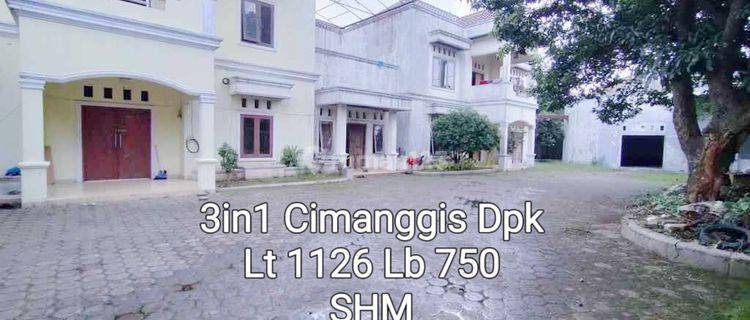 Rumah 3in1 75njop Cimanggis 1