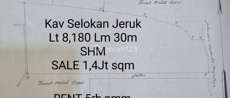 Kav Mainroad Solokan Jeruk 1