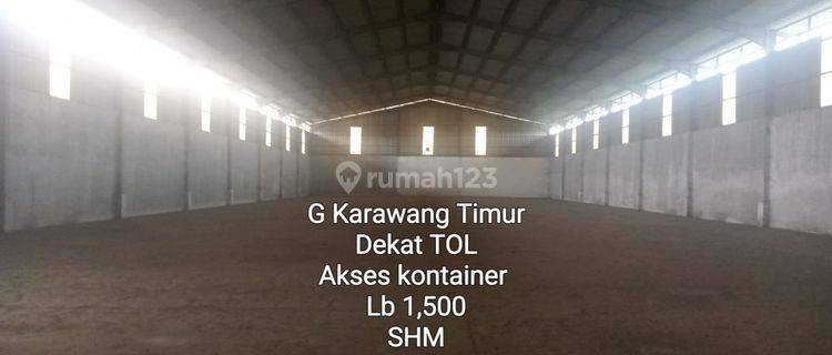 Gudang bersama TOL Karawang Timur 1
