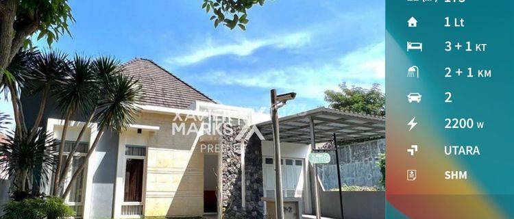 H073 Disewakan Rumah Modern Minimalis Ijen Nirwana Malang  1