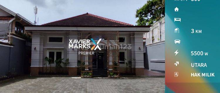 Y053 Rumah Usaha Cocok Untuk Garden Resto, Cafe, Kantor, Bimbel Dan Bisnis Lainnya 1