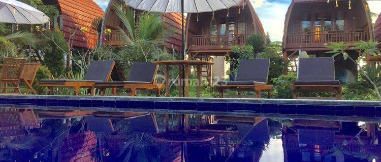 Wooden villa for rent long term nusa penida 1