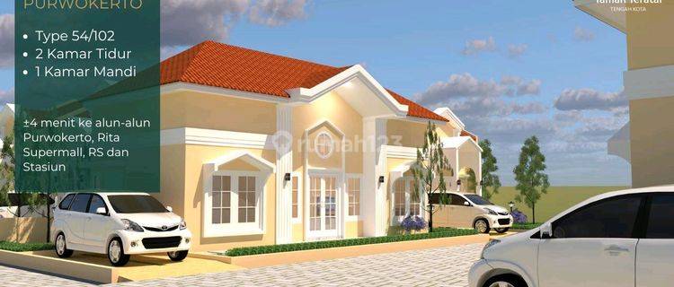 Rumah 1 Lantai Syariah Di Pusat Kota Purwokerto Hanya 4 Menit Ke Alun Alun 1