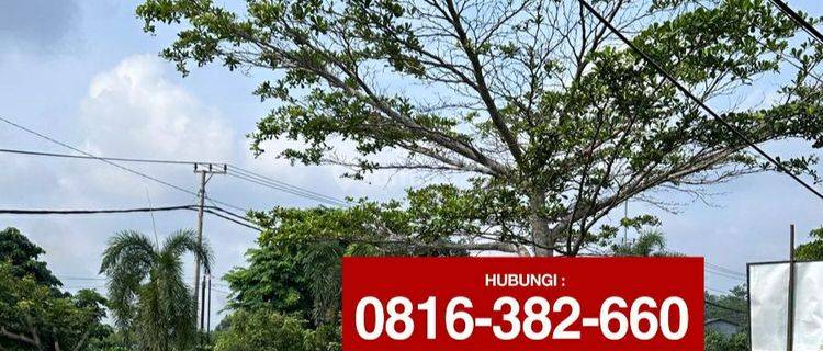 Dijual tanah 1.069m2 di pinggir jln Nurdin Panji Palembang 1