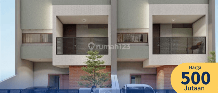 Rumah Dibawah Harga Pasar 2 Lantai di Pilar Biru Cibiru 1
