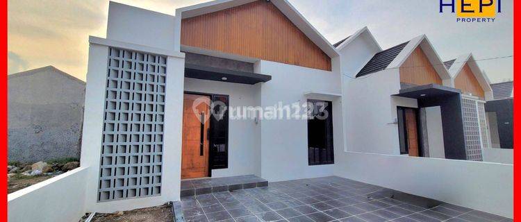 Rumah Baru Design Cantik di Perum Bpd SHM Hadap Timur 1