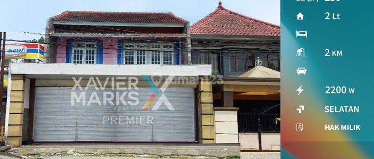 Rumah Usaha di Jl Sarangan Malang, Kawasan Komersil Dekat Hotel 1