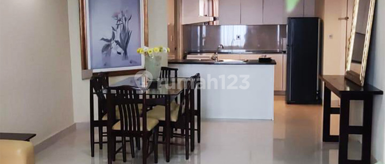 Dijual 1.4 Bio, Fully Furnished 2 Bed 146M2, Middle Floor, Taman Anggrek Condominium 1