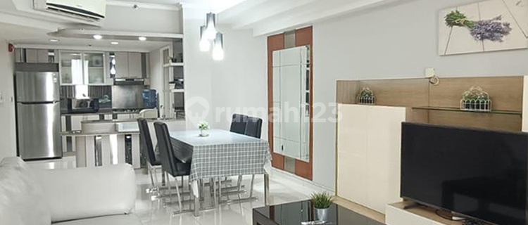 For Rent 125M/year Fully Furnished, Taman Anggrek Condominium 2 Bedrooms, Middle Floor 1