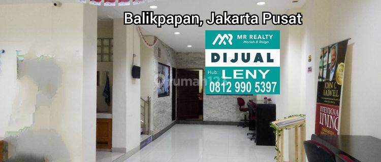 RUKO KANTOR 5 LANTAI UK 7,5 X 30 DI BALIKPAPAN, JAKARTA PUSAT, JALAN RAYA

 1