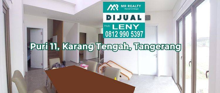 JARANG ADA...RUMAH BAGUS MEWAH DI PURI 11, HERITAGE RESIDENCE, KARANG TENGAH, TANGERANG 1