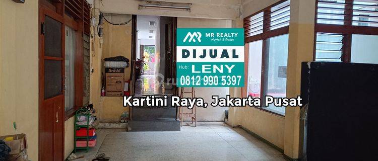 RUKO SIAP PAKAI DAN RUMAH LT 300 M2 DI KARTINI RAYA, JAKARTA PUSAT 1