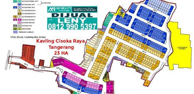 DIJUAL KAVLING 23 HA DI CISOKA, BALARAJA BARAT, PERUNTUKAN MULTIGUNA/ PERUMAHAN 1