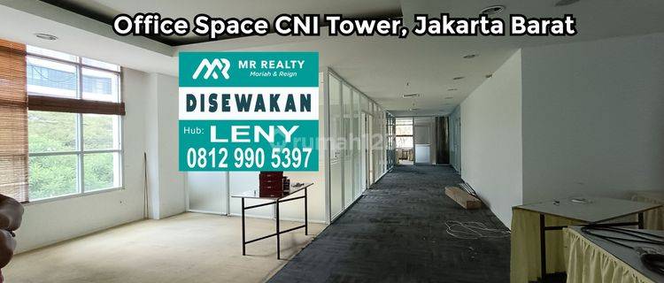 OFFICE SPACE 1200 M2 CNI TOWER, PURI INDAH, JAKARTA BARAT 1