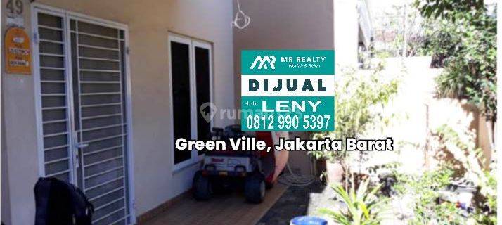 Murah...rumah Siap Huni 232 M2 Di Green Ville, Jakarta Barat 1