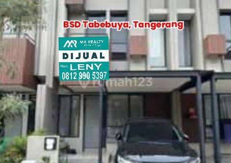 Jual Rugi.. Harga Dibawah Njop.. Rumah Siap Huni Semi Furnished Di Bsd Cluster Tabebuya, Tangerang, Lagi Bu 1