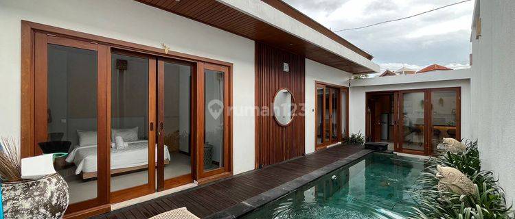 Villa Baru Tropical Modern Style Full Furnish Freehold Di Canggu 1