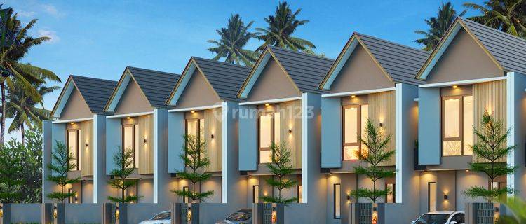 Rumah Modern Dalam Cluster One Gate Yang Aman Dekat Trans Studio 1