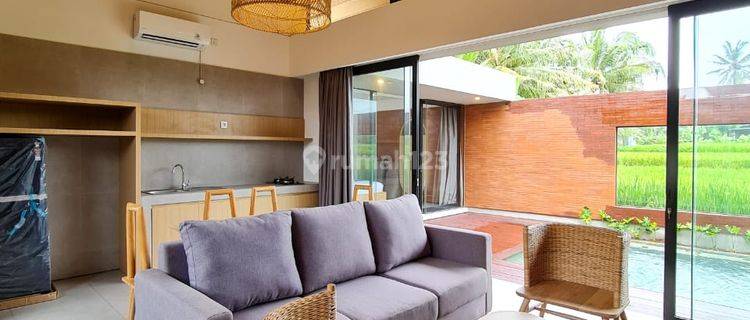 For Rent Tropical Balinese Style Villa Ricefield View At Ubud 1