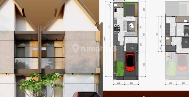 Dijual Rumah Makassar dalam Perumahan sekitar Jl Karunrung, Hertasning 1