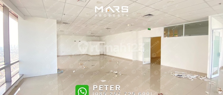 MURAH OFFICE SPACE SOHO CAPITAL SEMI FURNISHED 320 SQM 1