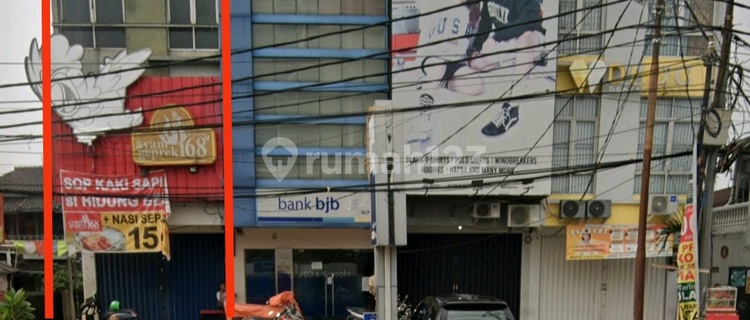 3-Story Shop House On The Edge Of Hos Cokroaminoto Street, Good Position 1