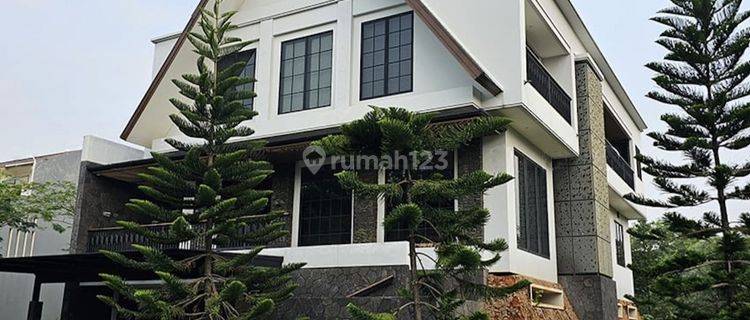 Jual Rumah Hoek Bangunan Mandiri Cluster Cajuputi De Park Bsd May 1