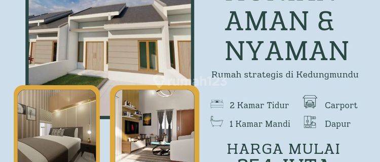 Rumah Di Jalan Kedungmundu Hadap Utara Kondisi Baru Shm 1