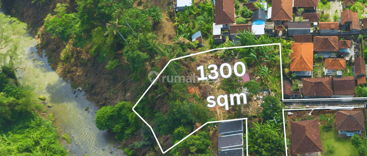 For Sale Leasehold Land With Los Wos River At Lodtunduh Ubud 1